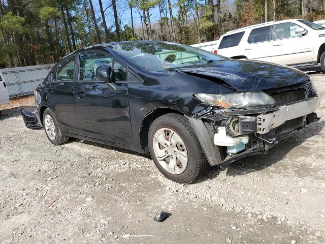 2HGFB2F52DH526555 - 2013 HONDA CIVIC LX BLACK photo 4