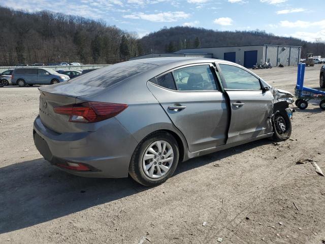 5NPD74LF6LH503883 - 2020 HYUNDAI ELANTRA SE GRAY photo 3