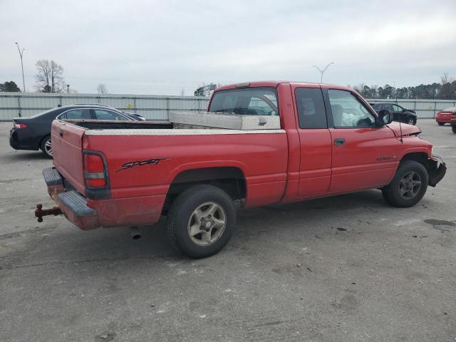 1B7HC13Z6WJ100570 - 1998 DODGE RAM 1500 RED photo 3