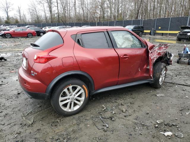 JN8AF5MV8DT209730 - 2013 NISSAN JUKE S RED photo 3