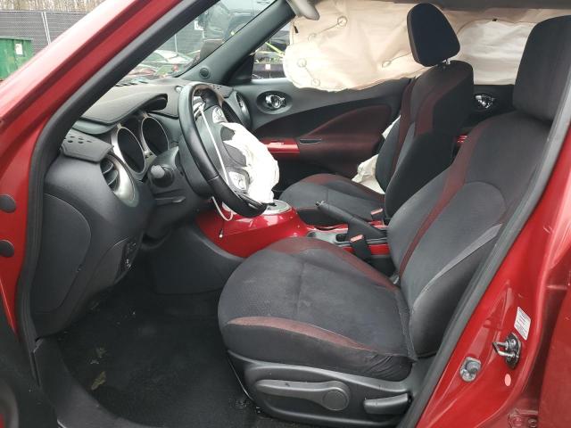 JN8AF5MV8DT209730 - 2013 NISSAN JUKE S RED photo 7