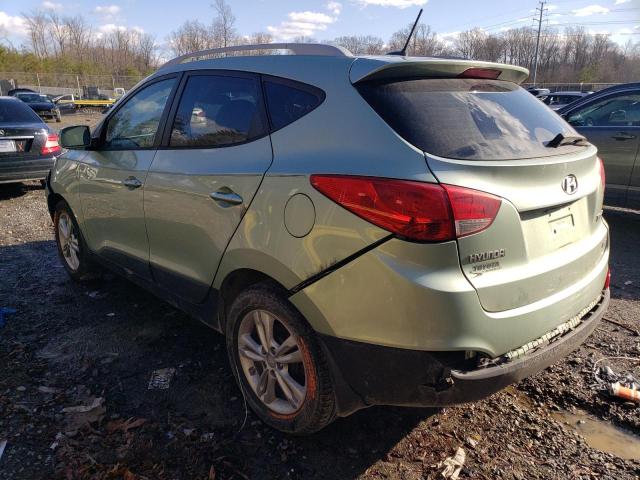 KM8JUCAC2CU417308 - 2012 HYUNDAI TUCSON GLS GREEN photo 2