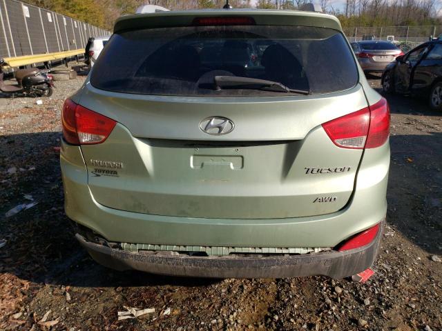 KM8JUCAC2CU417308 - 2012 HYUNDAI TUCSON GLS GREEN photo 6