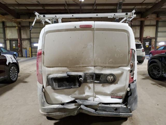 ZFBHRFAB6K6N21433 - 2019 RAM PROMASTER WHITE photo 6