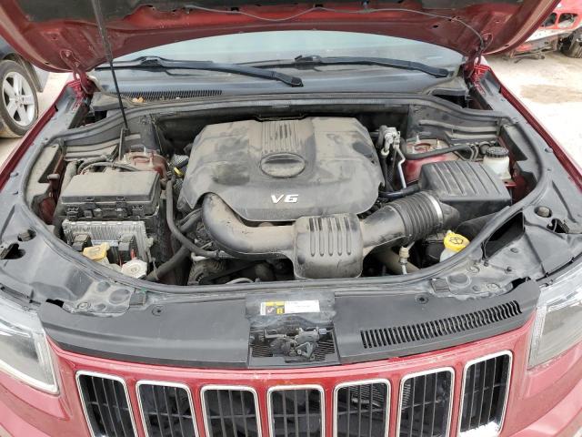 1C4RJEAG1FC922636 - 2015 JEEP GRAND CHER LAREDO RED photo 12