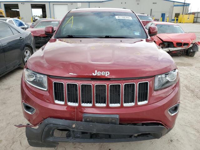 1C4RJEAG1FC922636 - 2015 JEEP GRAND CHER LAREDO RED photo 5