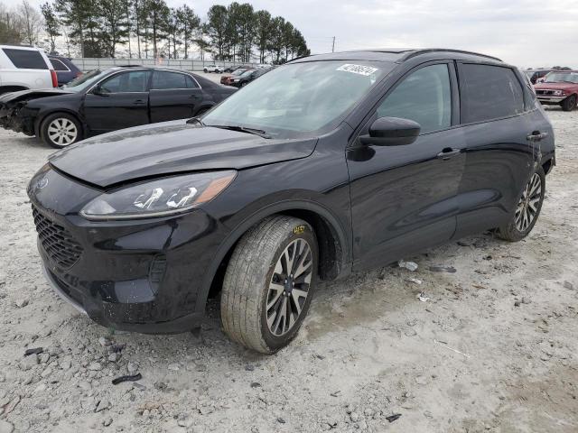 1FMCU0BZ3LUB96277 - 2020 FORD ESCAPE SE SPORT BLACK photo 1