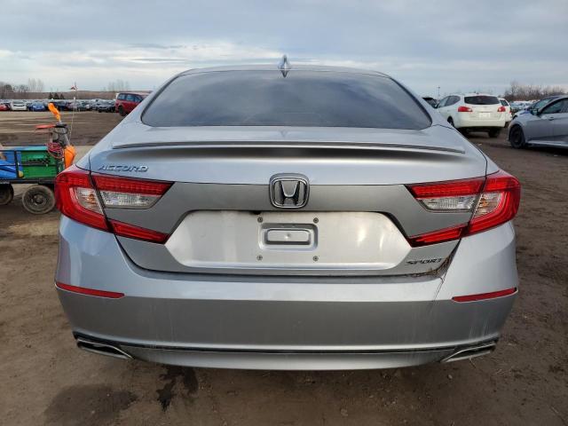 1HGCV1F38JA812097 - 2018 HONDA ACCORD SPORT SILVER photo 6