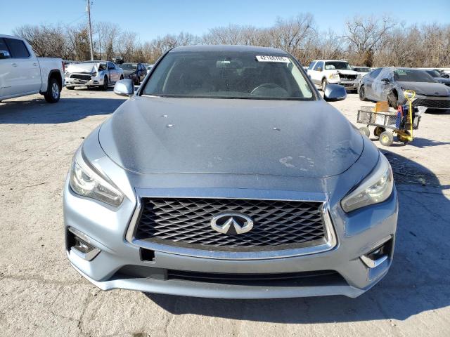 JN1EV7AP7KM542058 - 2019 INFINITI Q50 LUXE أزرق صورة 5