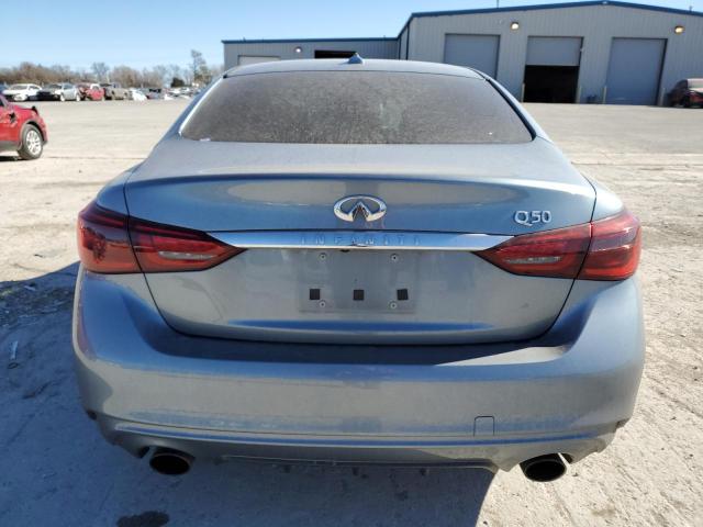 JN1EV7AP7KM542058 - 2019 INFINITI Q50 LUXE أزرق صورة 6