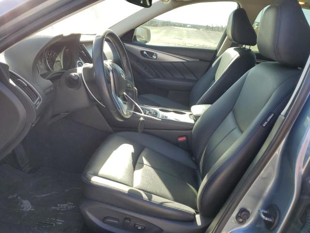 JN1EV7AP7KM542058 - 2019 INFINITI Q50 LUXE أزرق صورة 7