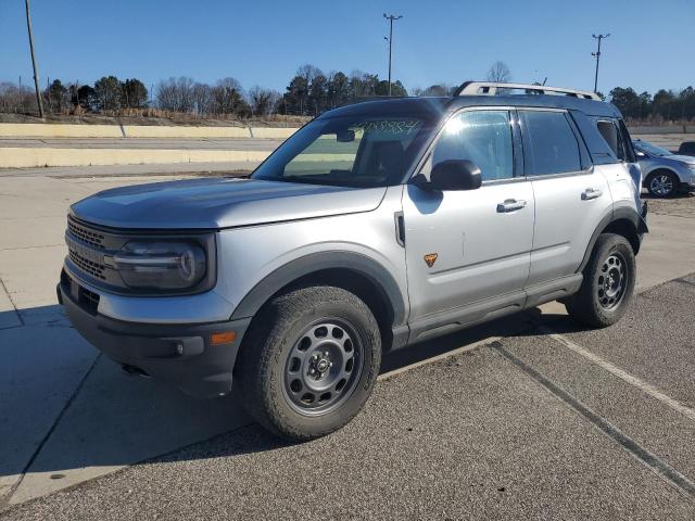 3FMCR9D97MRA55630 - 2021 FORD BRONCO SPO BADLANDS SILVER photo 1