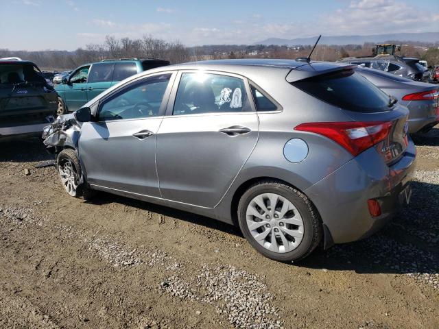 KMHD35LH5GU332120 - 2016 HYUNDAI ELANTRA GT GRAY photo 2