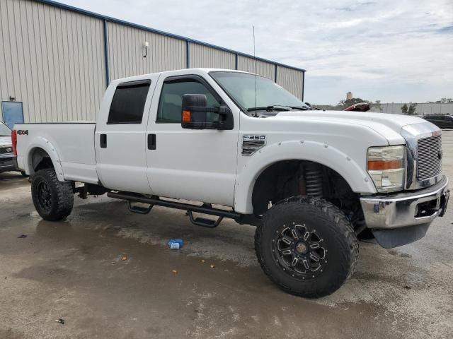 1FTWW31R48EC35877 - 2008 FORD F350 SRW SUPER DUTY WHITE photo 4