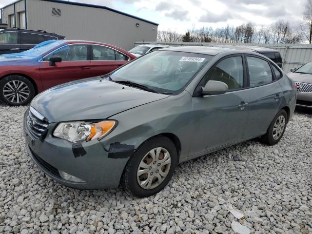 KMHDU4AD9AU152430 - 2010 HYUNDAI ELANTRA BLUE GRAY photo 1