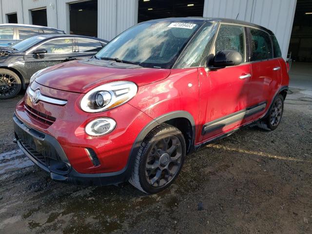 ZFBCFADH4FZ031731 - 2015 FIAT 500L TREKKING RED photo 1