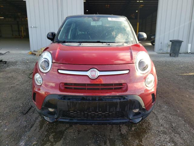 ZFBCFADH4FZ031731 - 2015 FIAT 500L TREKKING RED photo 5