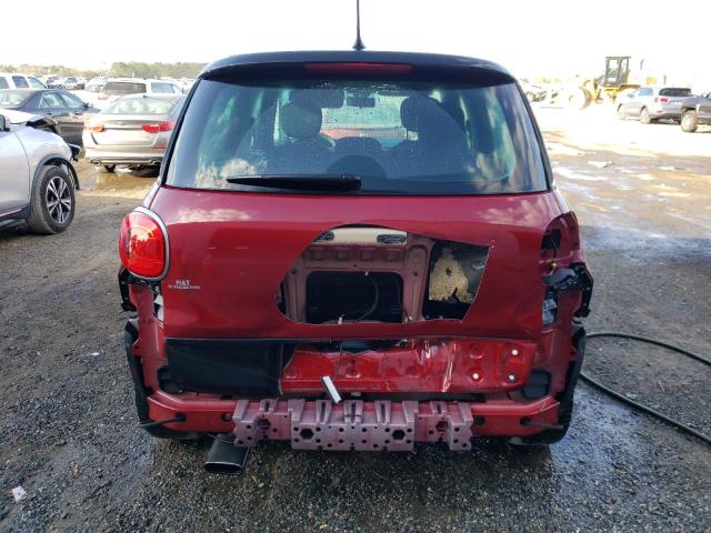 ZFBCFADH4FZ031731 - 2015 FIAT 500L TREKKING RED photo 6