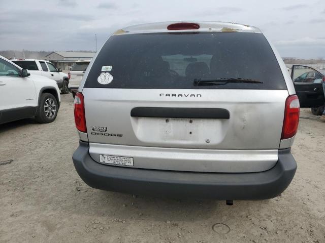 1D4GP25R66B602334 - 2006 DODGE CARAVAN SE SILVER photo 6