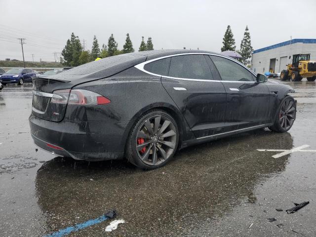 5YJSA1H1XEFP46506 - 2014 TESLA MODEL S 黑色 照片 3