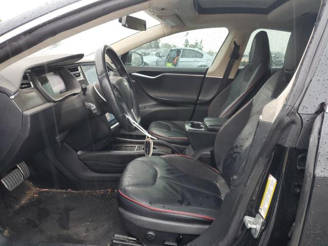 5YJSA1H1XEFP46506 - 2014 TESLA MODEL S 黑色 照片 7