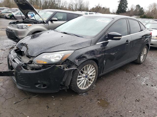 1FADP3J28EL443054 - 2014 FORD FOCUS TITANIUM BLACK photo 1