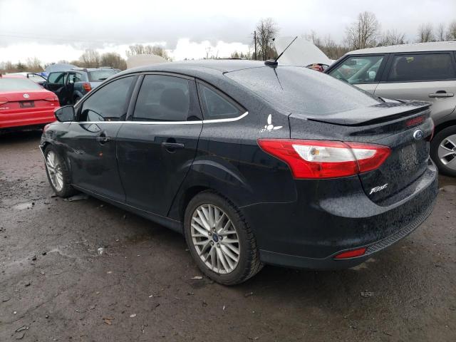 1FADP3J28EL443054 - 2014 FORD FOCUS TITANIUM BLACK photo 2