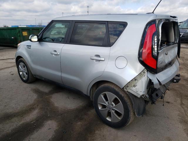 KNDJN2A20F7803456 - 2015 KIA SOUL SILVER photo 2