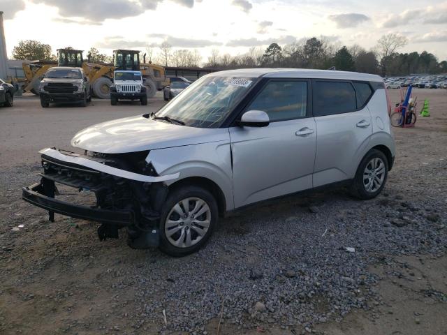 KNDJ23AU7L7734681 - 2020 KIA SOUL LX SILVER photo 1