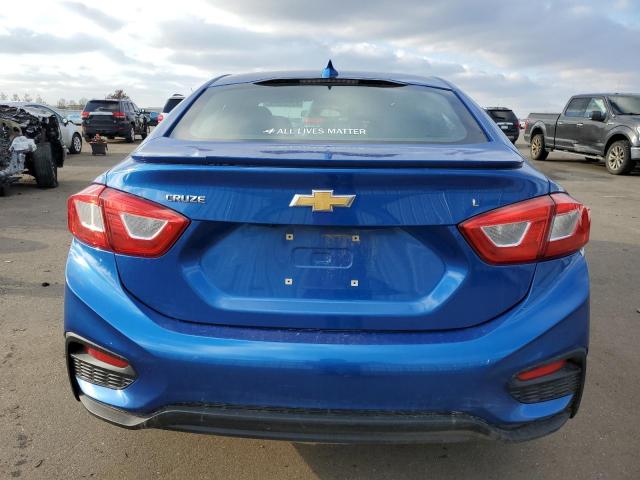 1G1BD5SM9J7110332 - 2018 CHEVROLET CRUZE LT BLUE photo 6