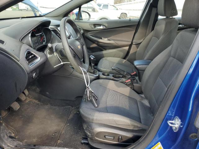 1G1BD5SM9J7110332 - 2018 CHEVROLET CRUZE LT BLUE photo 7