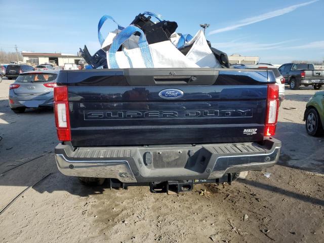 1FT8W2BT6NED51557 - 2022 FORD F250 SUPER DUTY BLUE photo 6