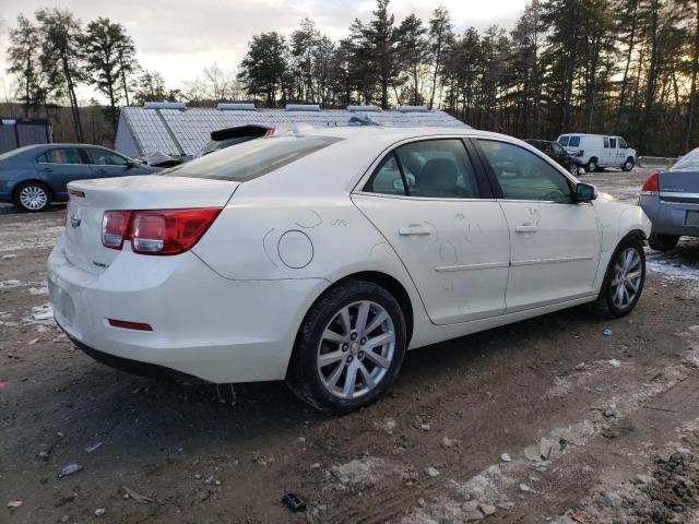 1G11G5SX1DF229483 - 2013 CHEVROLET MALIBU 3LT WHITE photo 3