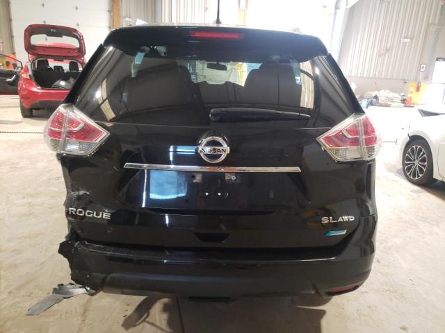 5N1AT2MV7EC752194 - 2014 NISSAN ROGUE S BLACK photo 6