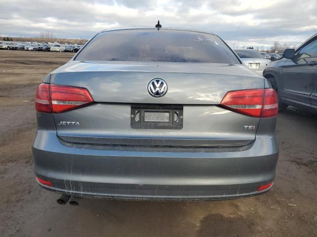 3VWD07AJ9FM230768 - 2015 VOLKSWAGEN JETTA SE GRAY photo 6