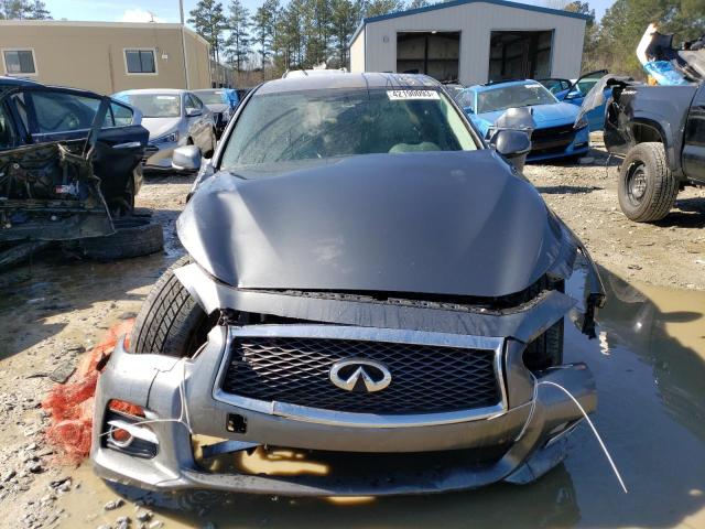 JN1BV7AP2FM343038 - 2015 INFINITI Q50 BASE GRAY photo 5