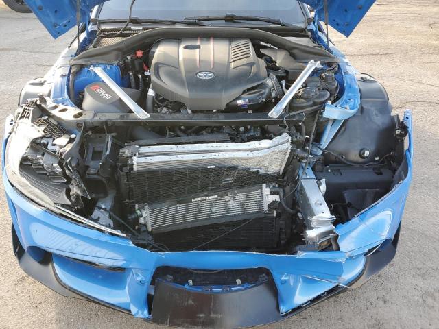 WZ1DB0C01MW037425 - 2021 TOYOTA SUPRA BASE BLUE photo 11