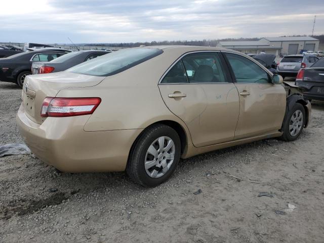 4T1BF3EK6BU209236 - 2011 TOYOTA CAMRY BASE GOLD photo 3