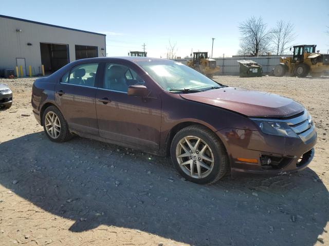 3FAHP0CG2CR142481 - 2012 FORD FUSION SEL PURPLE photo 4