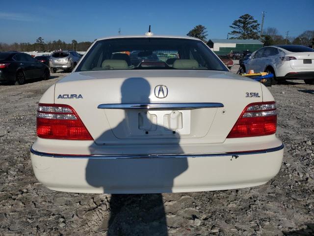 JH4KA96654C007714 - 2004 ACURA 3.5RL WHITE photo 6