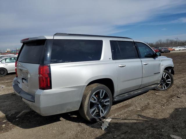 1GNSKHKC6JR320887 - 2018 CHEVROLET SUBURBAN K1500 LT SILVER photo 3