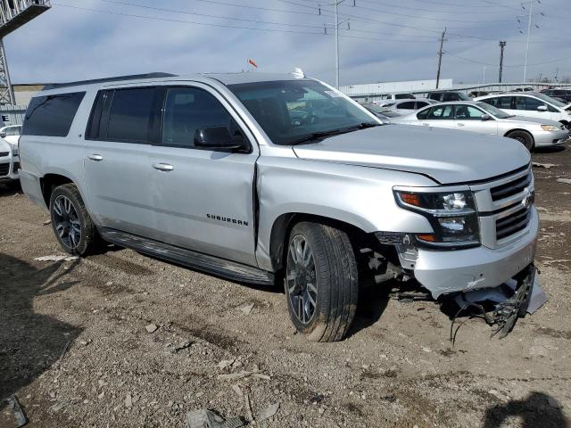 1GNSKHKC6JR320887 - 2018 CHEVROLET SUBURBAN K1500 LT SILVER photo 4