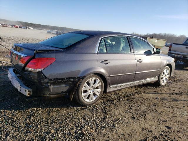 4T1BK3DB2BU381633 - 2011 TOYOTA AVALON BASE GRAY photo 3