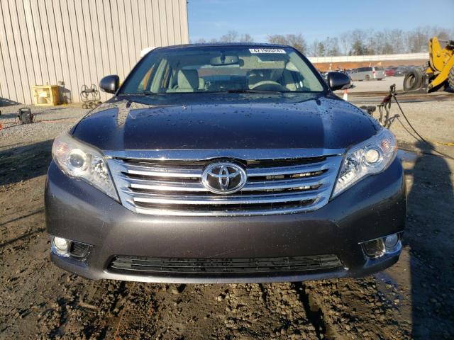 4T1BK3DB2BU381633 - 2011 TOYOTA AVALON BASE GRAY photo 5