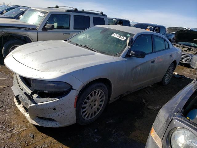 2C3CDXKTXHH609786 - 2017 DODGE CHARGER POLICE GRAY photo 1