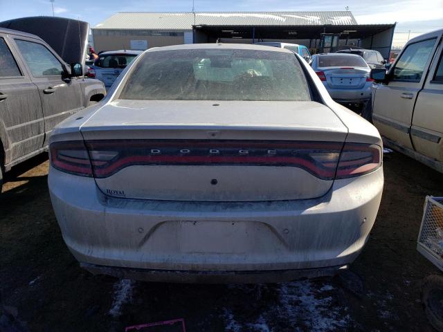 2C3CDXKTXHH609786 - 2017 DODGE CHARGER POLICE GRAY photo 6