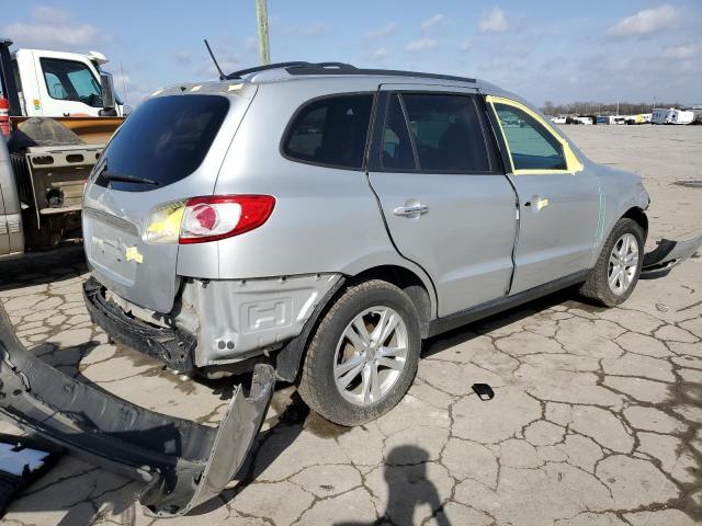 5XYZK4AG3BG034922 - 2011 HYUNDAI SANTA FE LIMITED SILVER photo 3