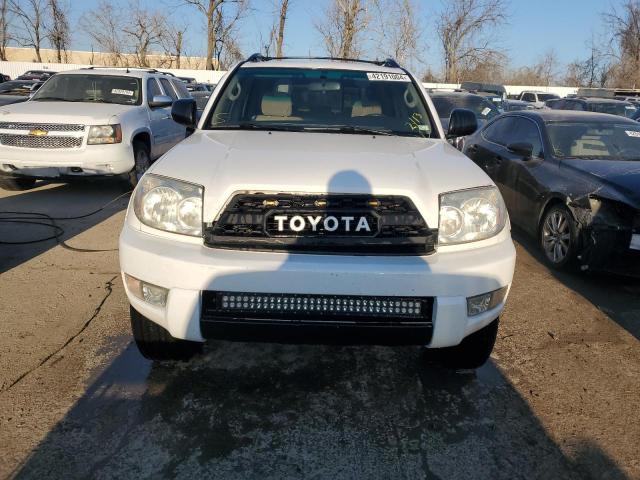 JTEZU14R230016789 - 2003 TOYOTA 4RUNNER SR5 WHITE photo 5