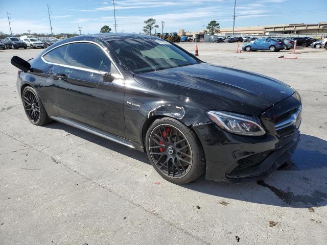 WDDWJ8HB0HF472385 - 2017 MERCEDES-BENZ C 63 AMG-S BLACK photo 4