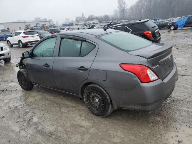 3N1CN7AP8JL882562 - 2018 NISSAN VERSA S GRAY photo 2